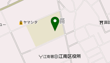 新潟市立亀田西中学校の地図画像