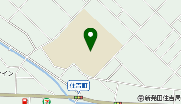 新発田市立猿橋中学校の地図画像