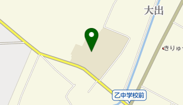 胎内市立乙中学校の地図画像