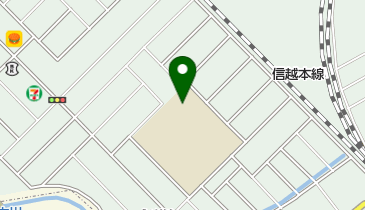 新潟市立石山中学校の地図画像