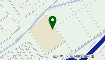 新潟市立東石山中学校の地図画像