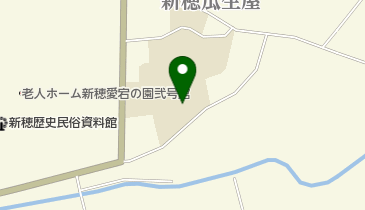 佐渡市立新穂中学校の地図画像
