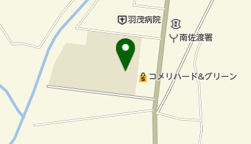 佐渡市立南佐渡中学校の地図画像