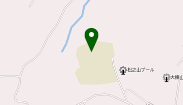十日町市立松之山中学校の地図画像