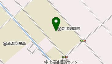 私立新潟明訓中学校の地図画像