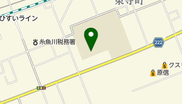 糸魚川市立糸魚川東小学校の地図画像