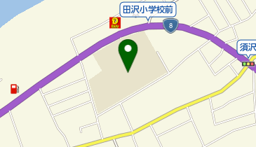 糸魚川市立田沢小学校の地図画像