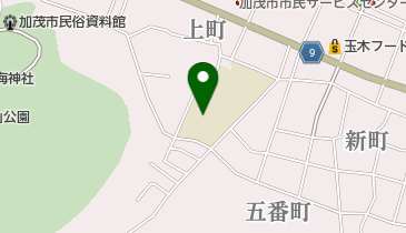 加茂市立加茂南小学校の地図画像