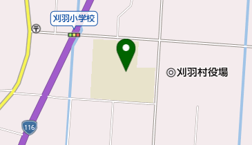 刈羽村立刈羽小学校の地図画像