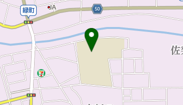 魚沼市立小出小学校の地図画像