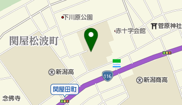新潟市立関屋小学校の地図画像