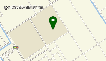 新潟市立阿賀小学校の地図画像