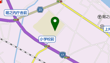 魚沼市立堀之内小学校の地図画像