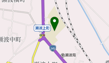 村上市立瀬波小学校の地図画像