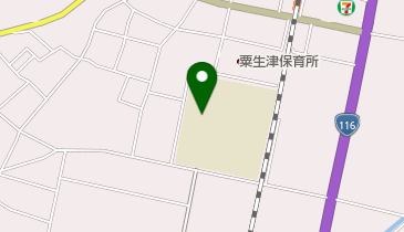 燕市立粟生津小学校の地図画像