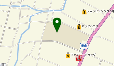胎内市立中条小学校の地図画像