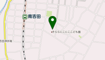 きららにこにここども園の地図画像