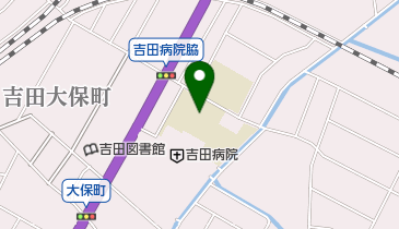 新潟県立吉田特別支援学校の地図画像