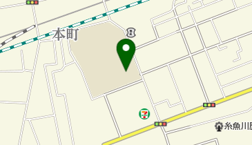 糸魚川市立ひすいの里総合学校の地図画像