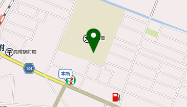 新潟県立月ヶ岡特別支援学校見附分校の地図画像