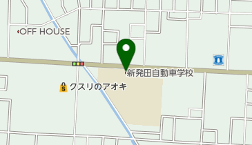 新発田自動車学校の地図画像