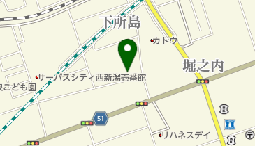 ロータリー保育園の地図画像