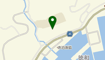 赤泊保育所の地図画像