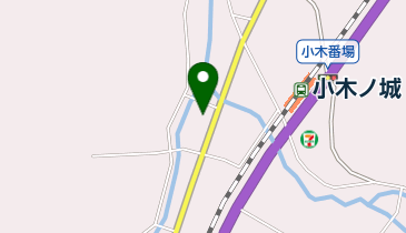 小木之城保育園の地図画像