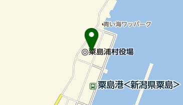 粟島浦村保育園の地図画像