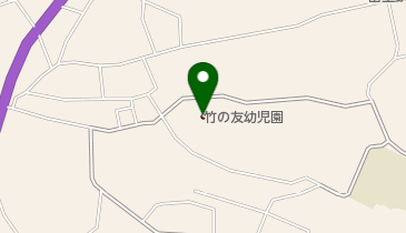 田上町立竹の友幼児園の地図画像