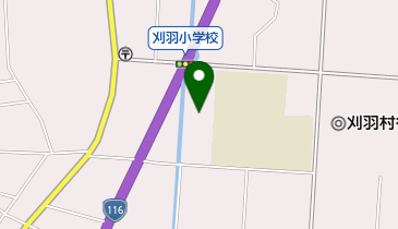 村立かりわ保育園の地図画像