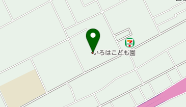 いろはこども園の地図画像