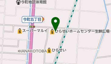 ひらせいホームセンター生鮮広場見附店の地図画像