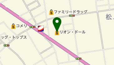 リオン・ドール大崎店の地図画像