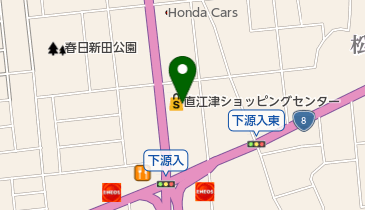 イチコ直江津店の地図画像