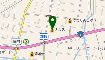 ナルス国府店の地図画像
