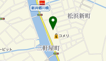 ウオロク松浜店の地図画像