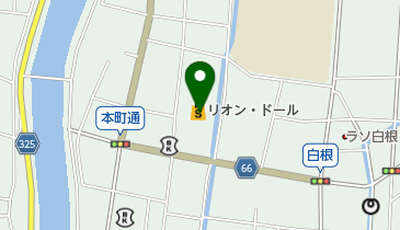 リオン・ドール白根店の地図画像