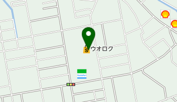 ウオロク住吉店の地図画像