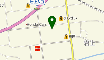 原信岩上店の地図画像