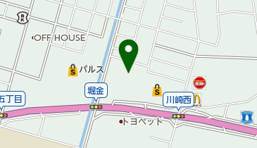原信川崎店の地図画像