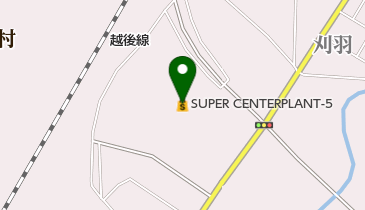 SUPER CENTER PLANT-5刈羽店の地図画像