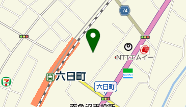 良食生活館六日町ララ店の地図画像