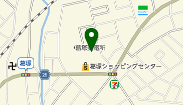 ウオロク葛塚店の地図画像