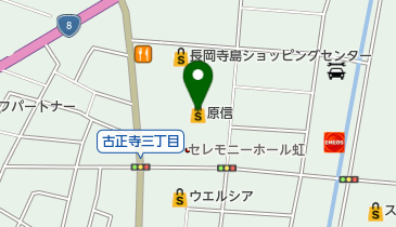 原信寺島店の地図画像