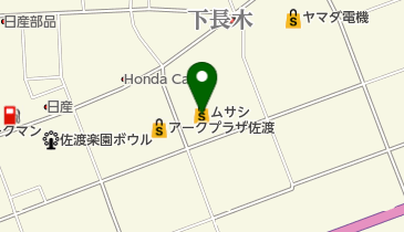 ムサシ食品館佐和田店の地図画像