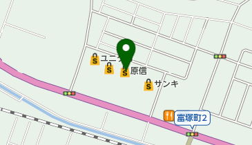原信西新発田店の地図画像