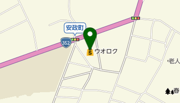 ウオロク桜木店の地図画像
