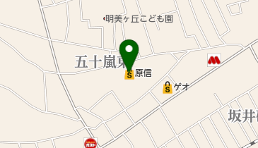 原信五十嵐東店の地図画像