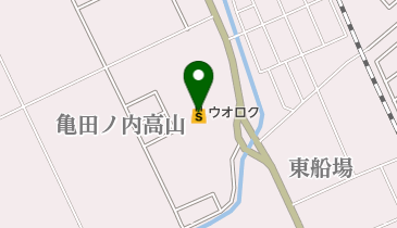 ウオロク亀田店の地図画像